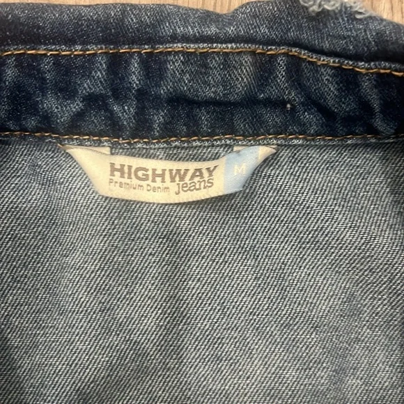 Highway Jeans Blue Denim Jacket - Picture 2 of 2
